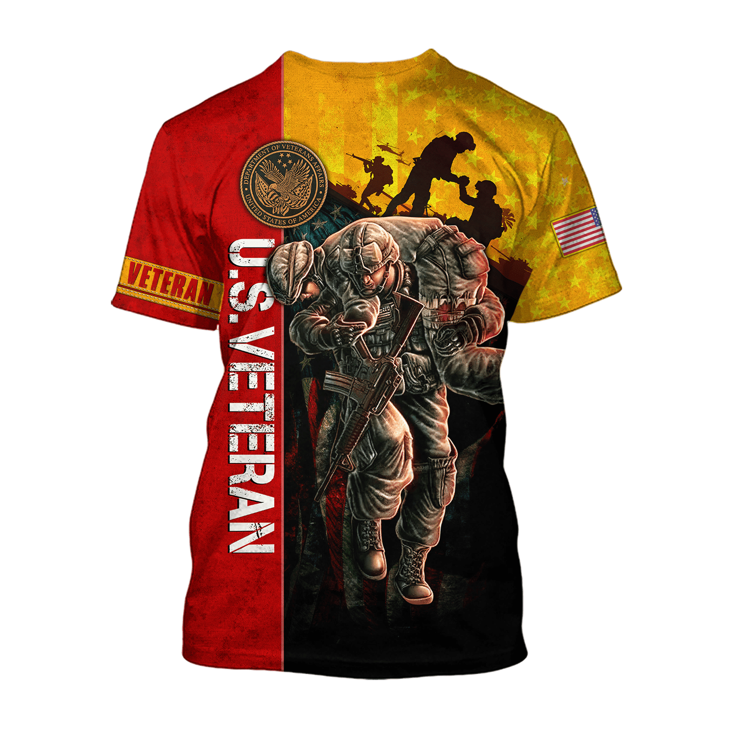 US Veteran - Never Forger Our Fallen Heroes 3D All Over Printed Unisex Shirts MON20082201-VET , Gifts for veterans