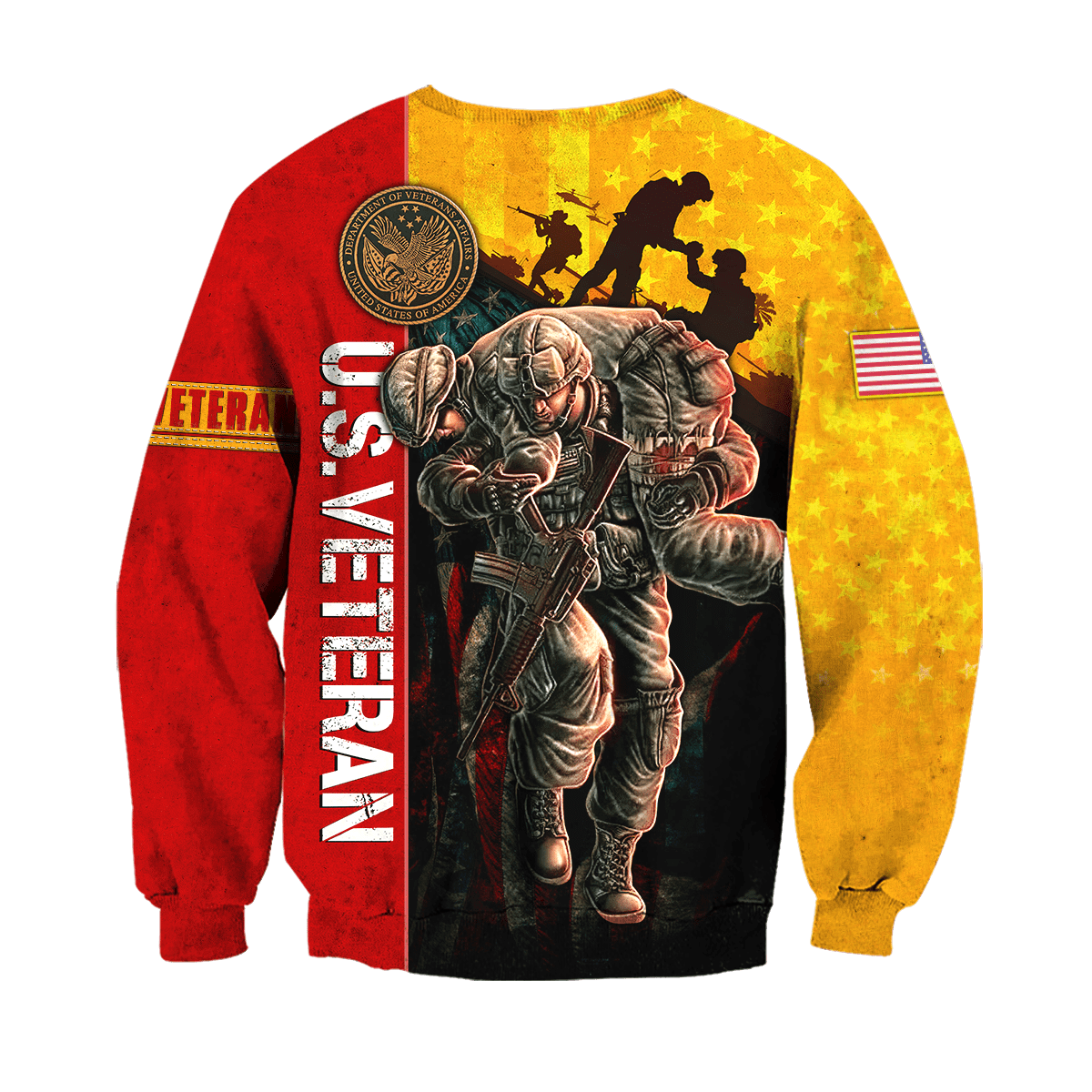 US Veteran - Never Forger Our Fallen Heroes 3D All Over Printed Unisex Shirts MON20082201-VET , Gifts for veterans