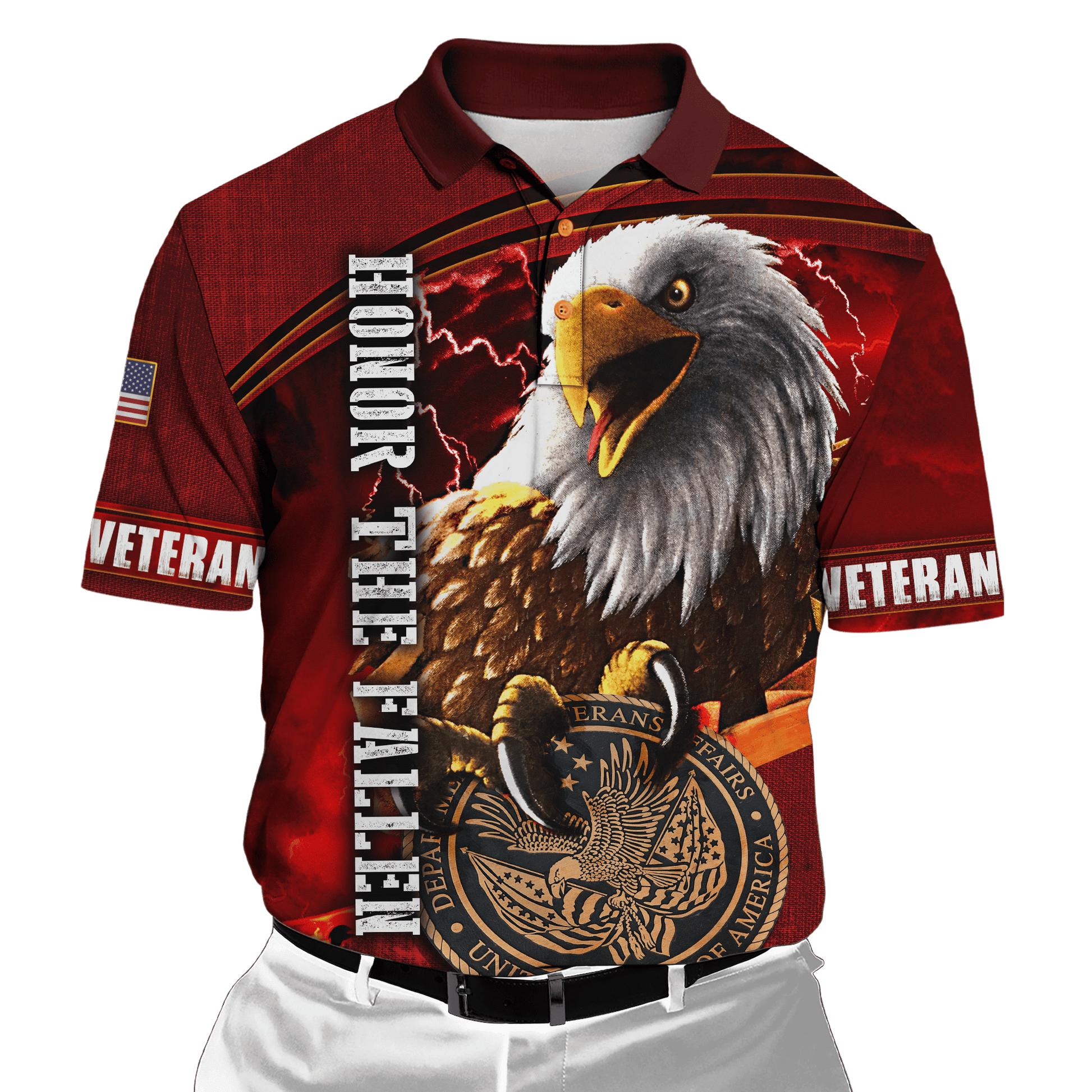 US Veteran - Honor The Fallen 3D All Over Printed Unisex Shirts MH23082202 - VET , Gifts for veterans