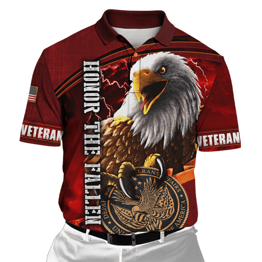 US Veteran - Honor The Fallen 3D All Over Printed Unisex Shirts MH23082202 - VET , Gifts for veterans