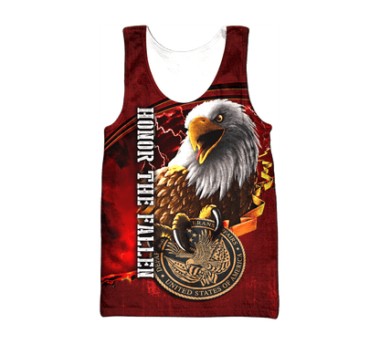 US Veteran - Honor The Fallen 3D All Over Printed Unisex Shirts MH23082202 - VET , Gifts for veterans
