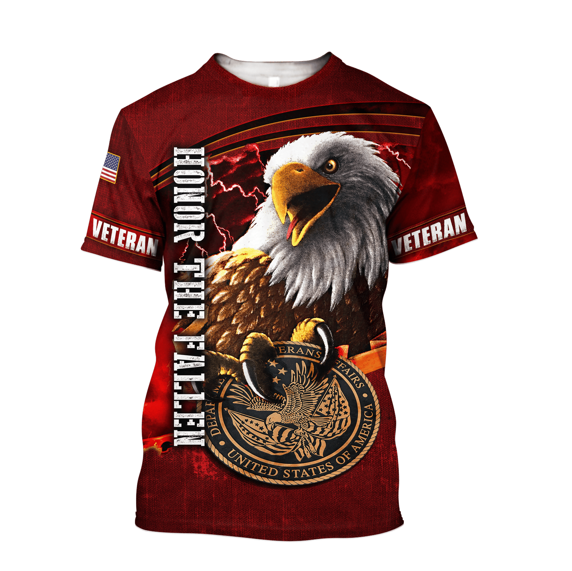 US Veteran - Honor The Fallen 3D All Over Printed Unisex Shirts MH23082202 - VET , Gifts for veterans