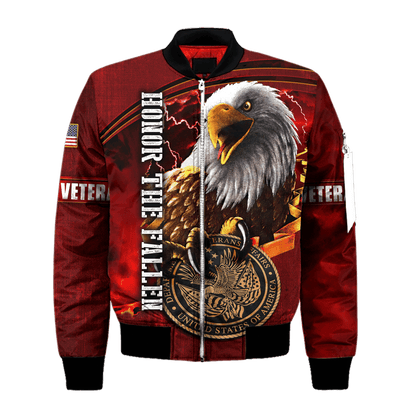 US Veteran - Honor The Fallen 3D All Over Printed Unisex Shirts MH23082202 - VET , Gifts for veterans