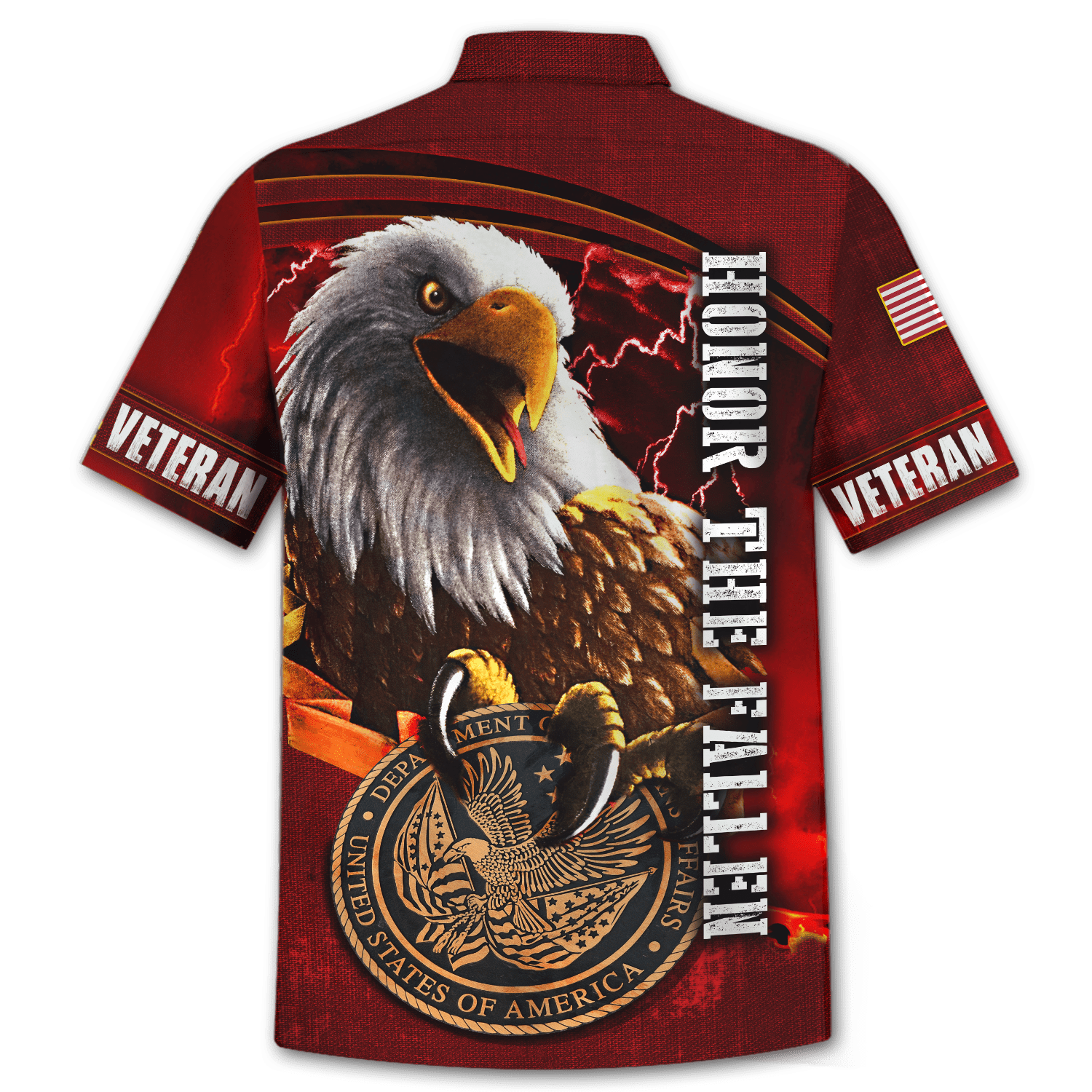 US Veteran - Honor The Fallen 3D All Over Printed Unisex Shirts MH23082202 - VET , Gifts for veterans
