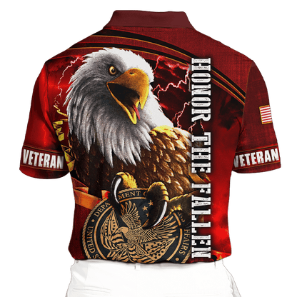 US Veteran - Honor The Fallen 3D All Over Printed Unisex Shirts MH23082202 - VET , Gifts for veterans