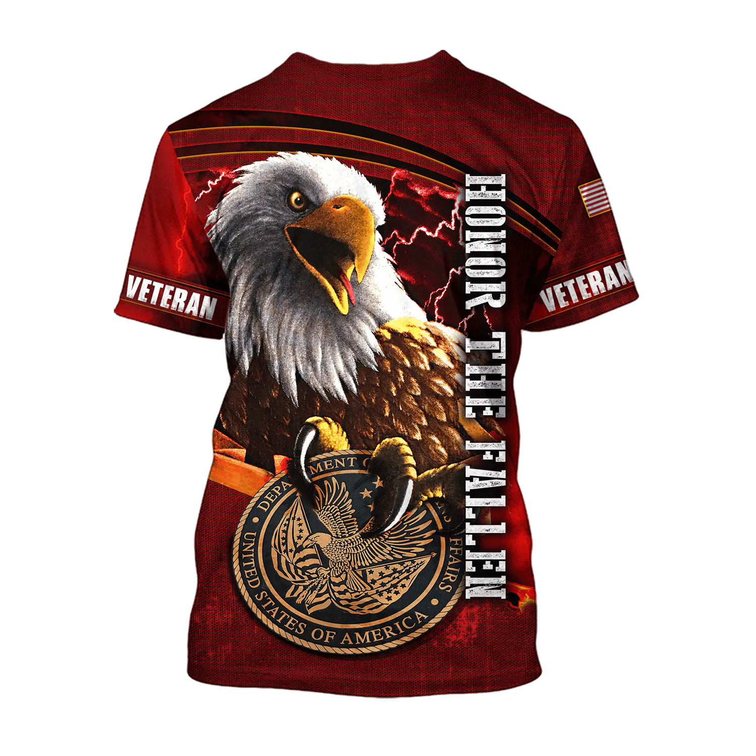 US Veteran - Honor The Fallen 3D All Over Printed Unisex Shirts MH23082202 - VET , Gifts for veterans
