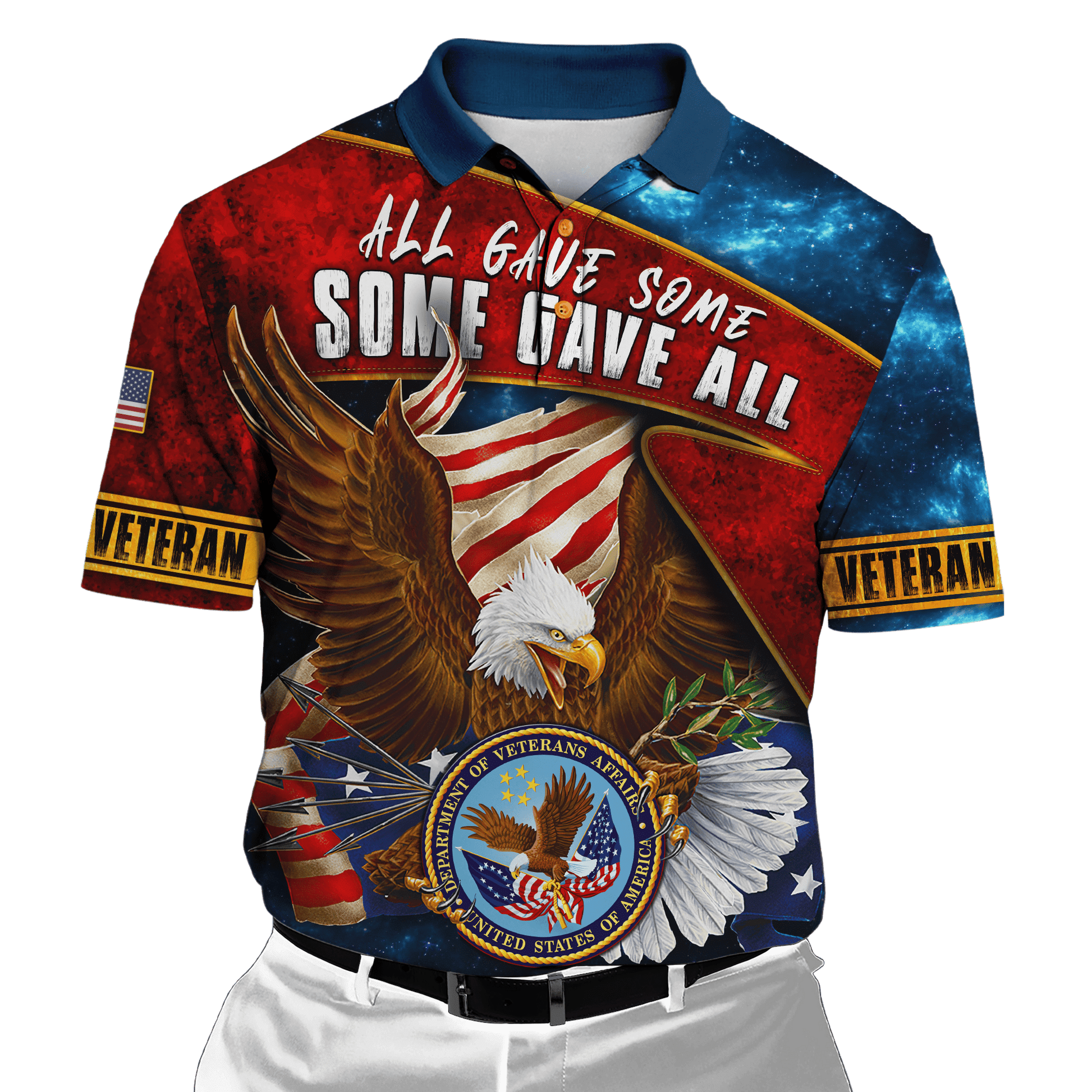 US Veteran - All Gave Some Some Gave All 3D All Over Printed Unisex Shirt MH23082201 - VETs , Gifts for veterans