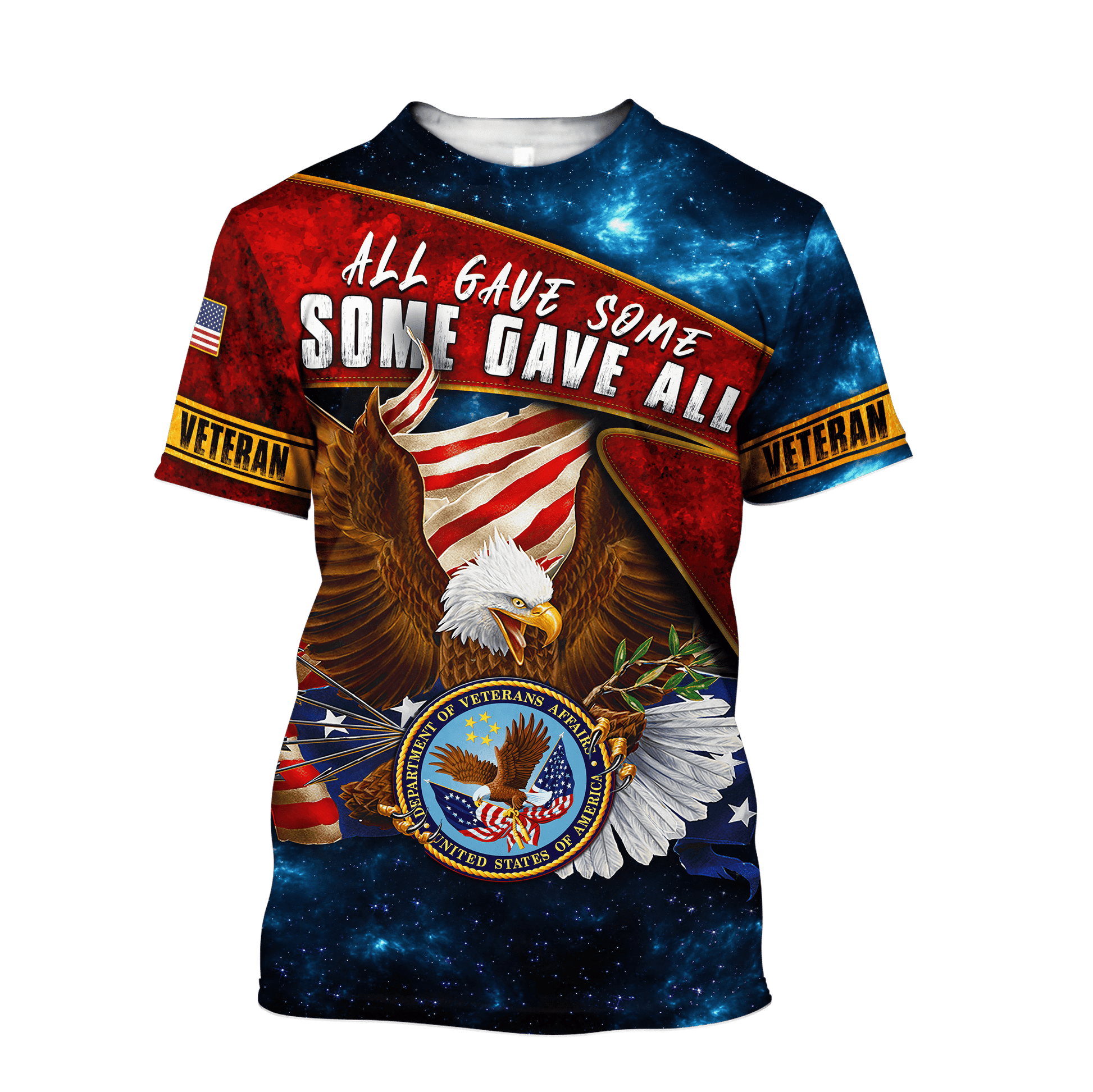 US Veteran - All Gave Some Some Gave All 3D All Over Printed Unisex Shirt MH23082201 - VETs , Gifts for veterans