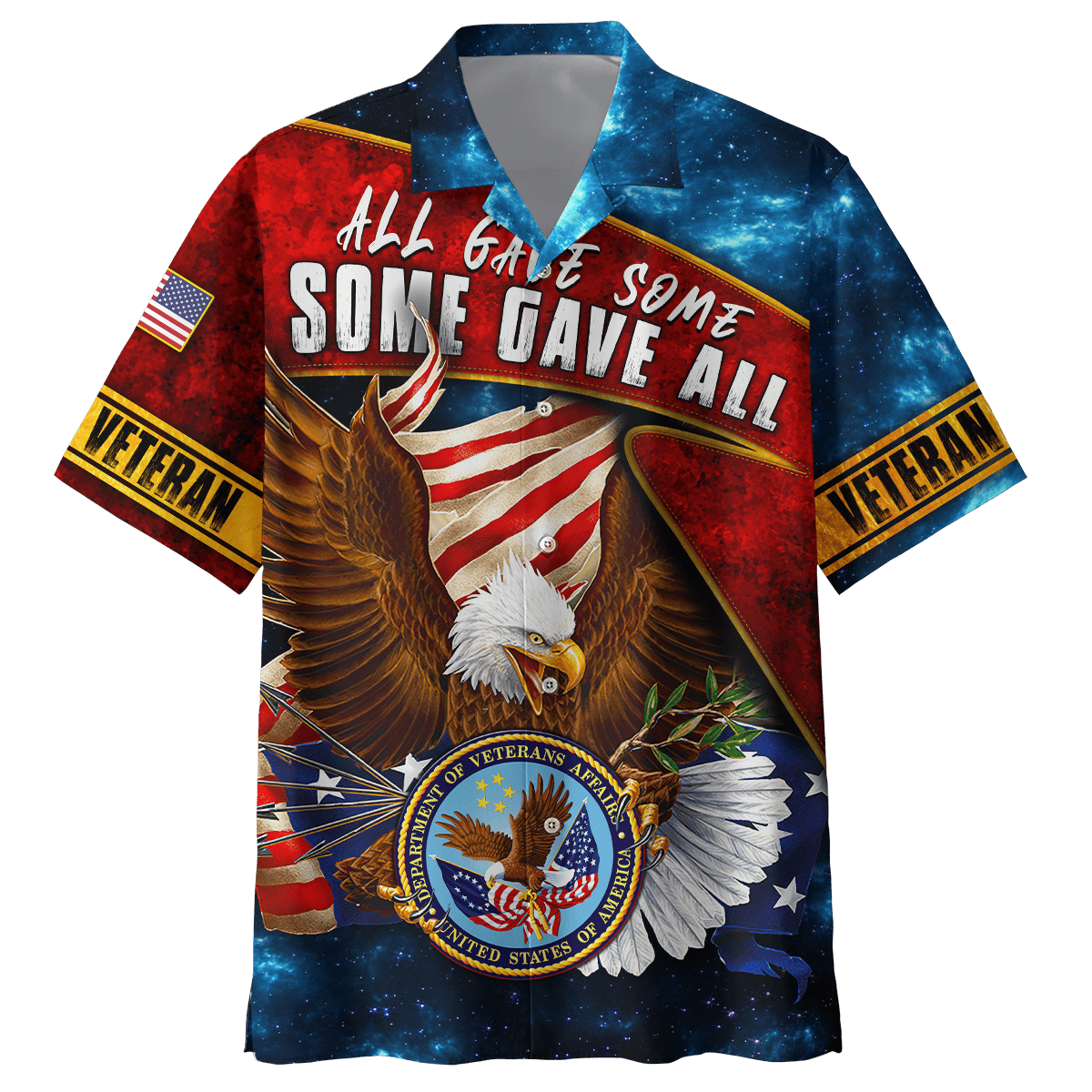 US Veteran - All Gave Some Some Gave All 3D All Over Printed Unisex Shirt MH23082201 - VETs , Gifts for veterans