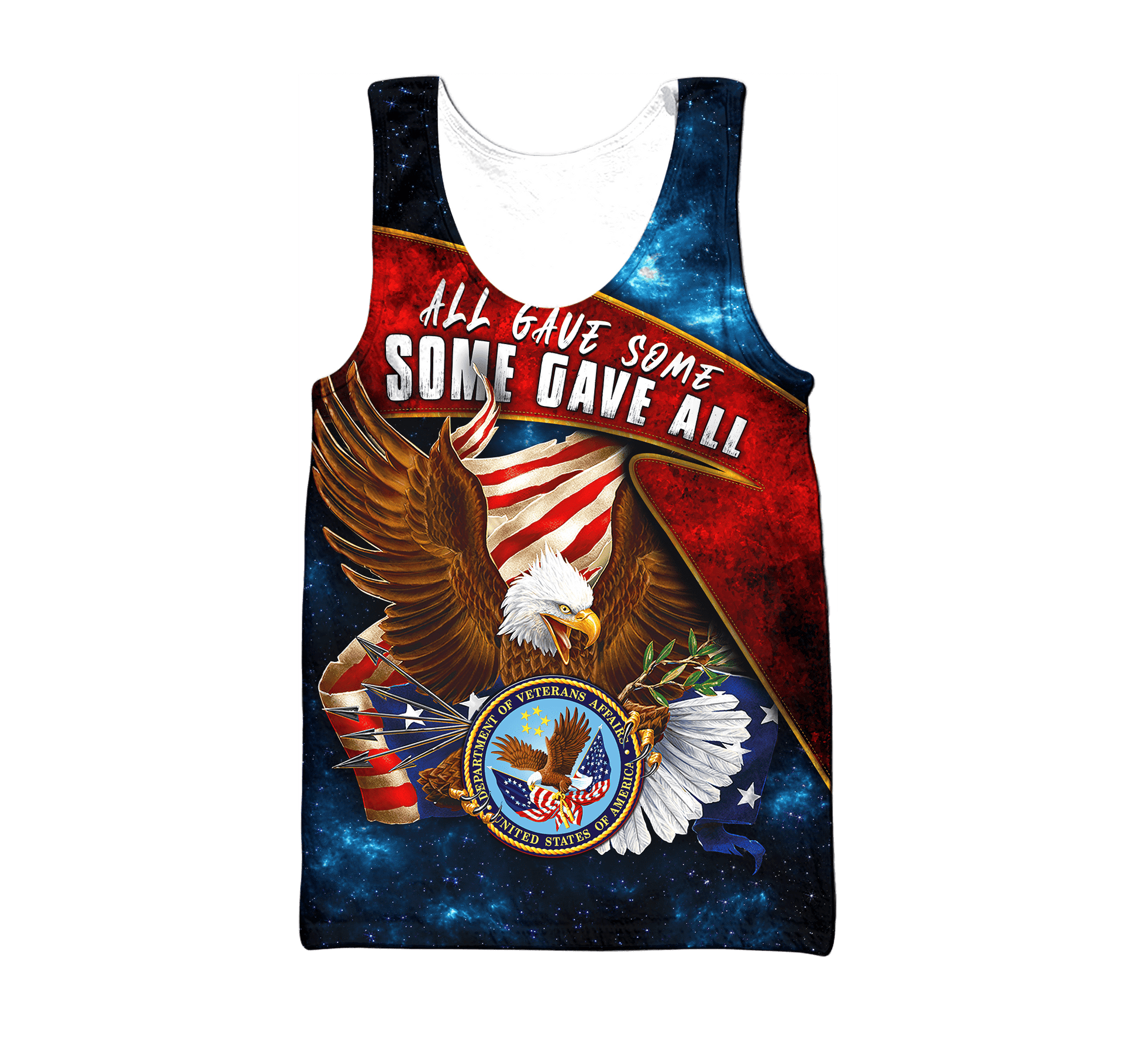 US Veteran - All Gave Some Some Gave All 3D All Over Printed Unisex Shirt MH23082201 - VETs , Gifts for veterans