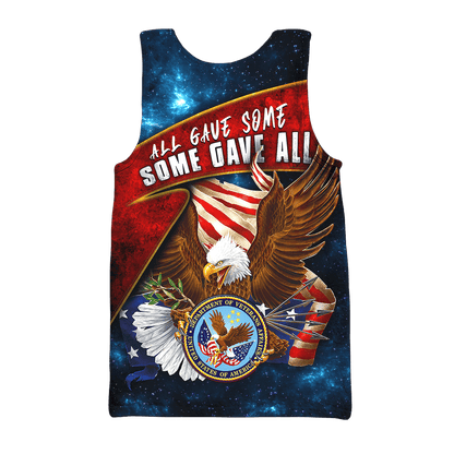 US Veteran - All Gave Some Some Gave All 3D All Over Printed Unisex Shirt MH23082201 - VETs , Gifts for veterans