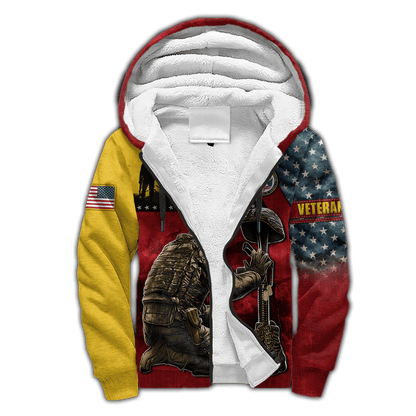 US Veteran - Honor The Fallen 3D All Over Printed Unisex Shirts MON22082201-VET , Gifts for veterans