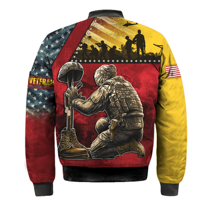 US Veteran - Honor The Fallen 3D All Over Printed Unisex Shirts MON22082201-VET , Gifts for veterans