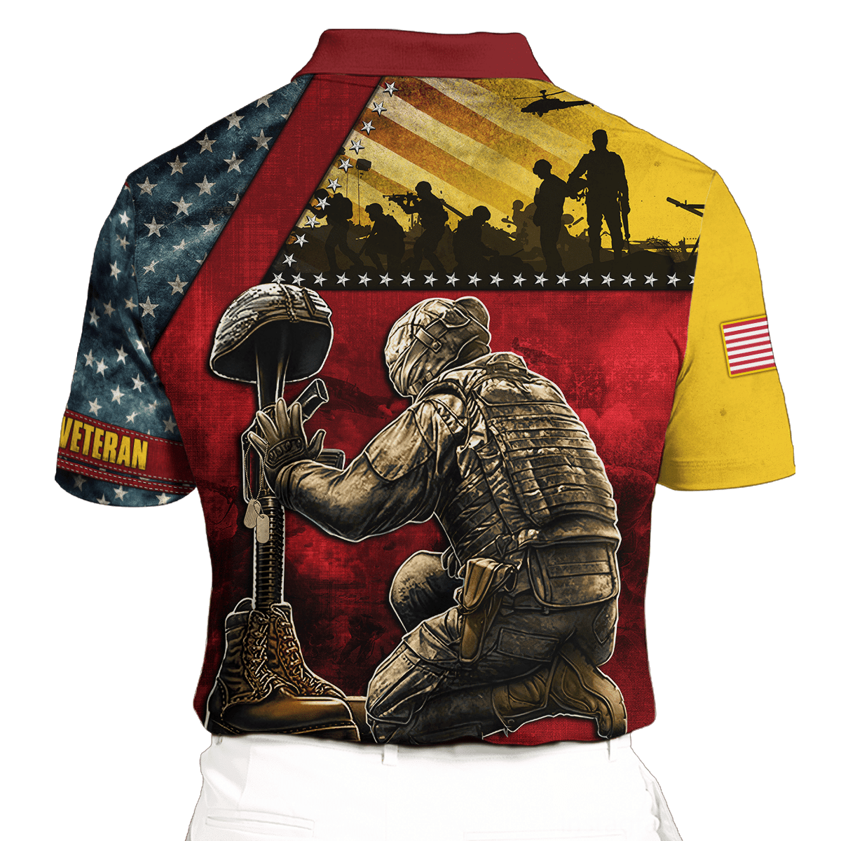 US Veteran - Honor The Fallen 3D All Over Printed Unisex Shirts MON22082201-VET , Gifts for veterans