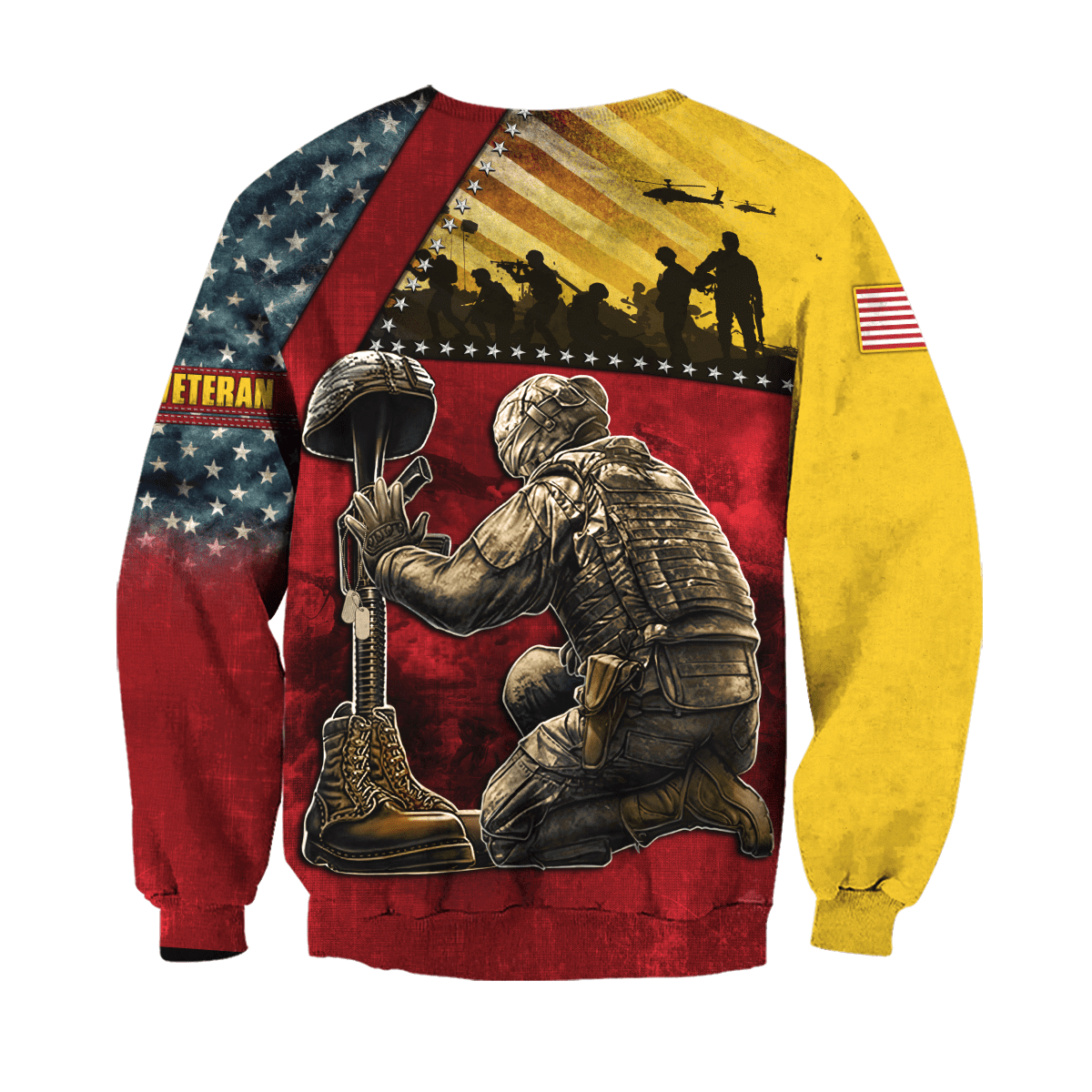 US Veteran - Honor The Fallen 3D All Over Printed Unisex Shirts MON22082201-VET , Gifts for veterans