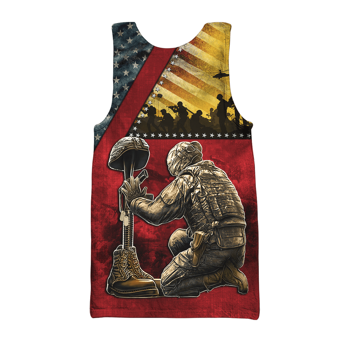 US Veteran - Honor The Fallen 3D All Over Printed Unisex Shirts MON22082201-VET , Gifts for veterans