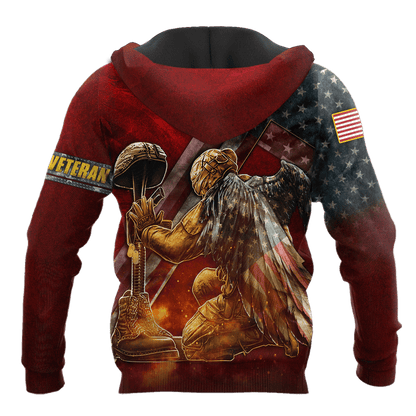 US Veteran - Honor The Fallen 3D All Over Printed Unisex Shirts MON23082201-VET , Gifts for veterans