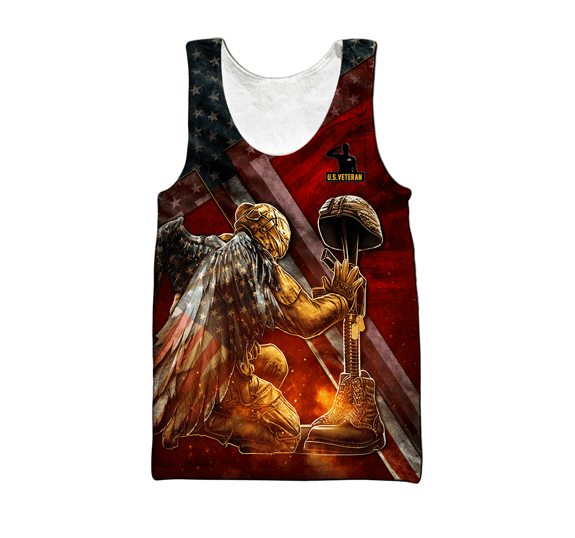 US Veteran - Honor The Fallen 3D All Over Printed Unisex Shirts MON23082201-VET , Gifts for veterans