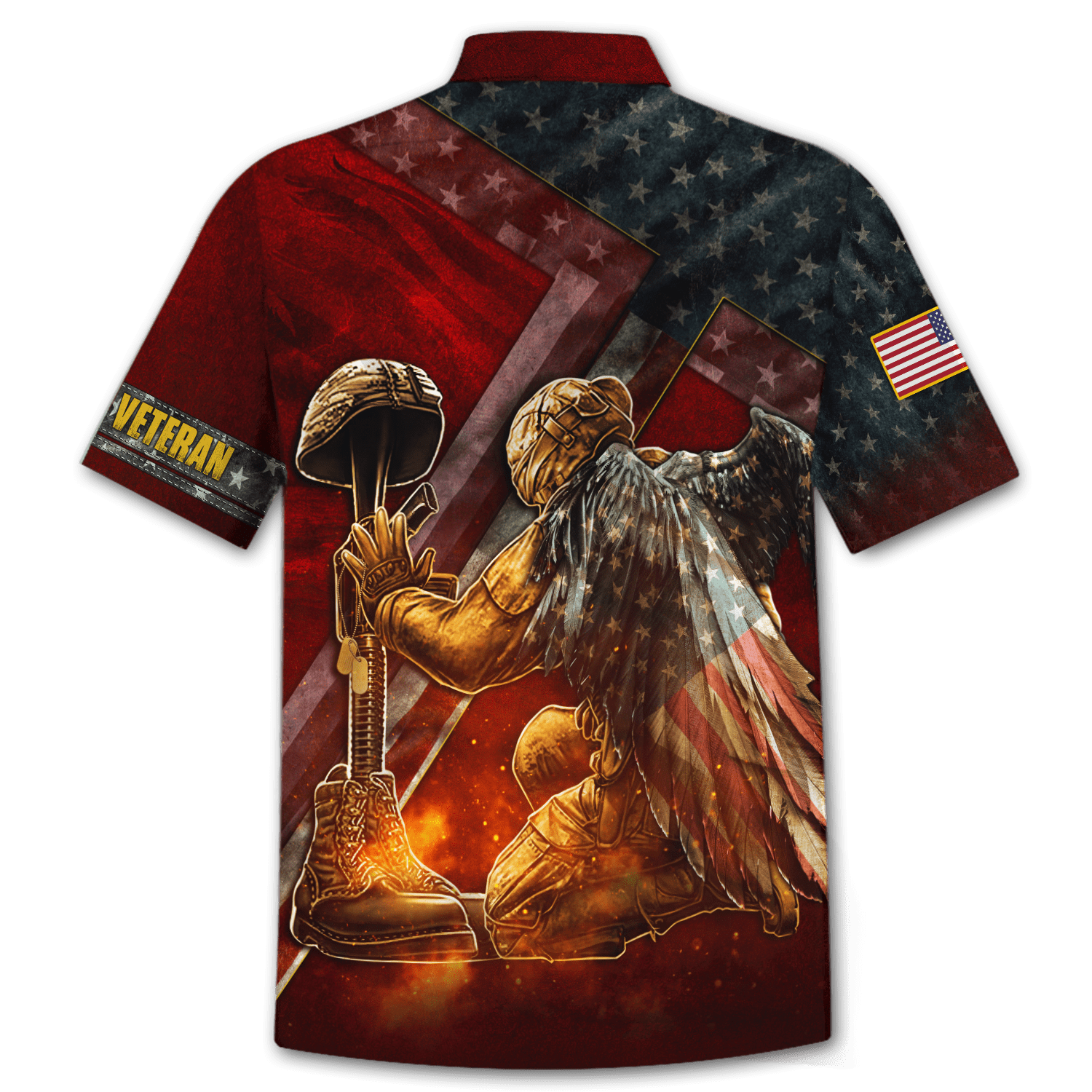 US Veteran - Honor The Fallen 3D All Over Printed Unisex Shirts MON23082201-VET , Gifts for veterans