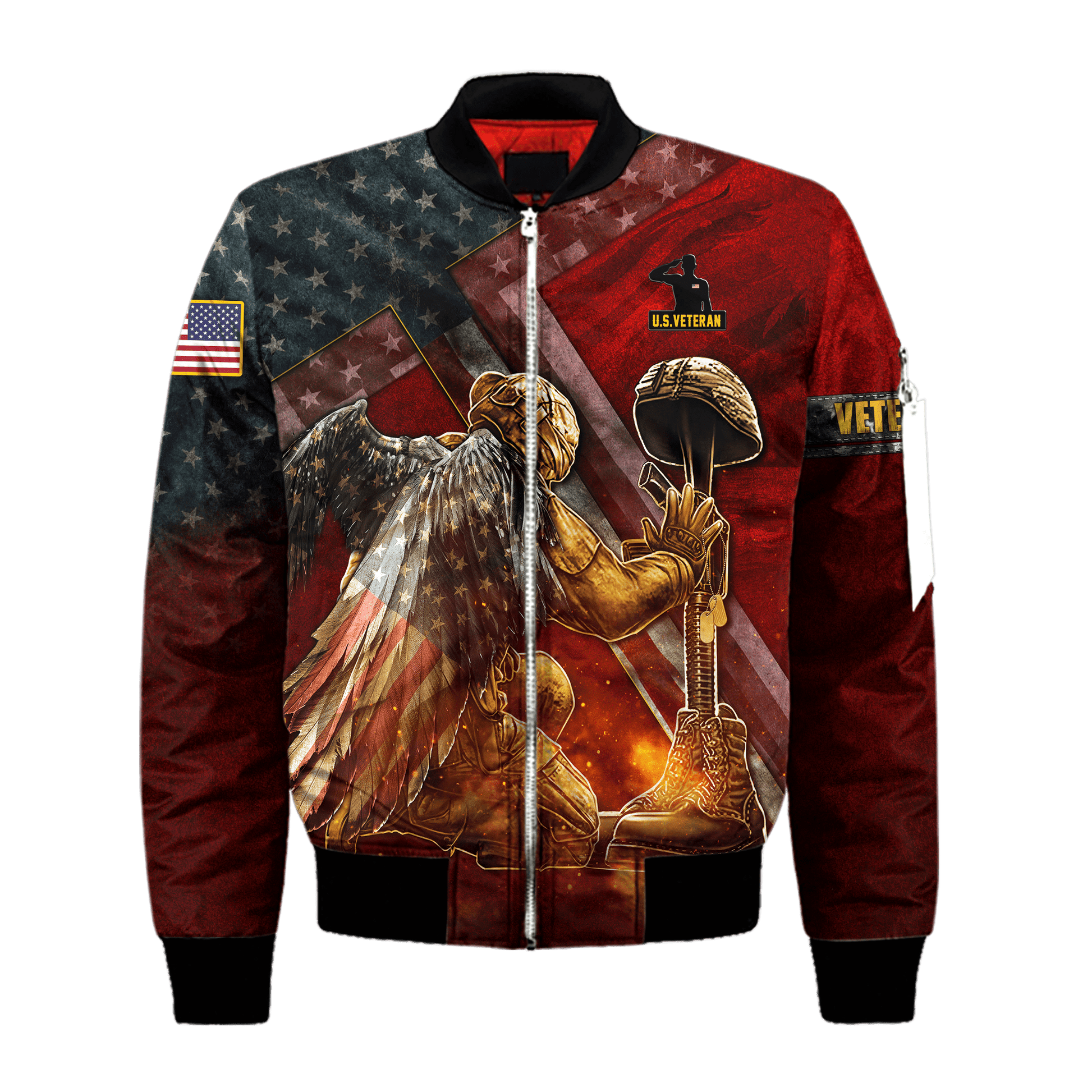 US Veteran - Honor The Fallen 3D All Over Printed Unisex Shirts MON23082201-VET , Gifts for veterans