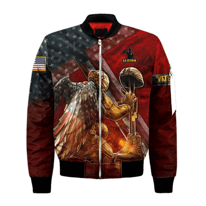 US Veteran - Honor The Fallen 3D All Over Printed Unisex Shirts MON23082201-VET , Gifts for veterans
