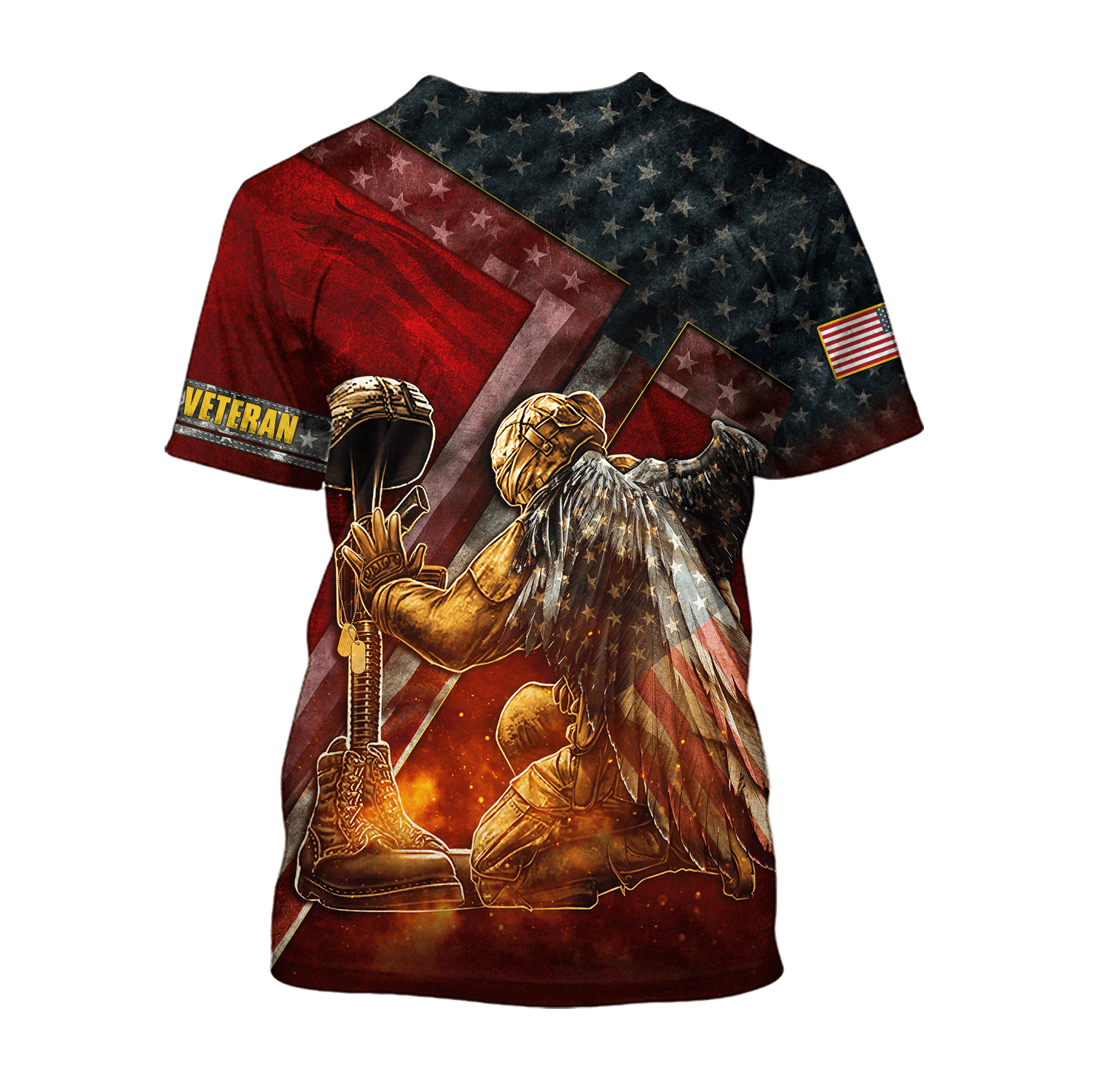 US Veteran - Honor The Fallen 3D All Over Printed Unisex Shirts MON23082201-VET , Gifts for veterans