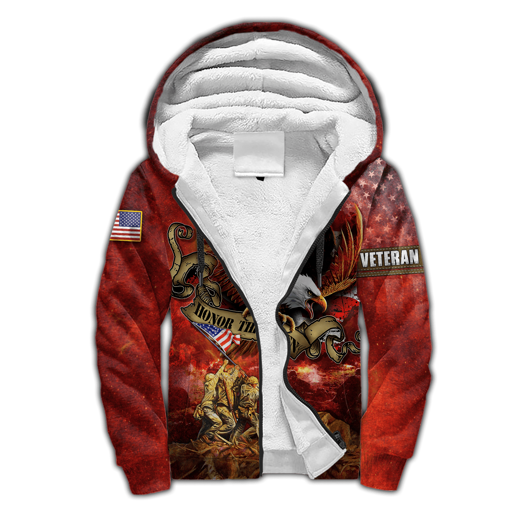 US Veteran - Honor The Fallen 3D All Over Printed Unisex Shirts MON24082201-VET , Gifts for veterans