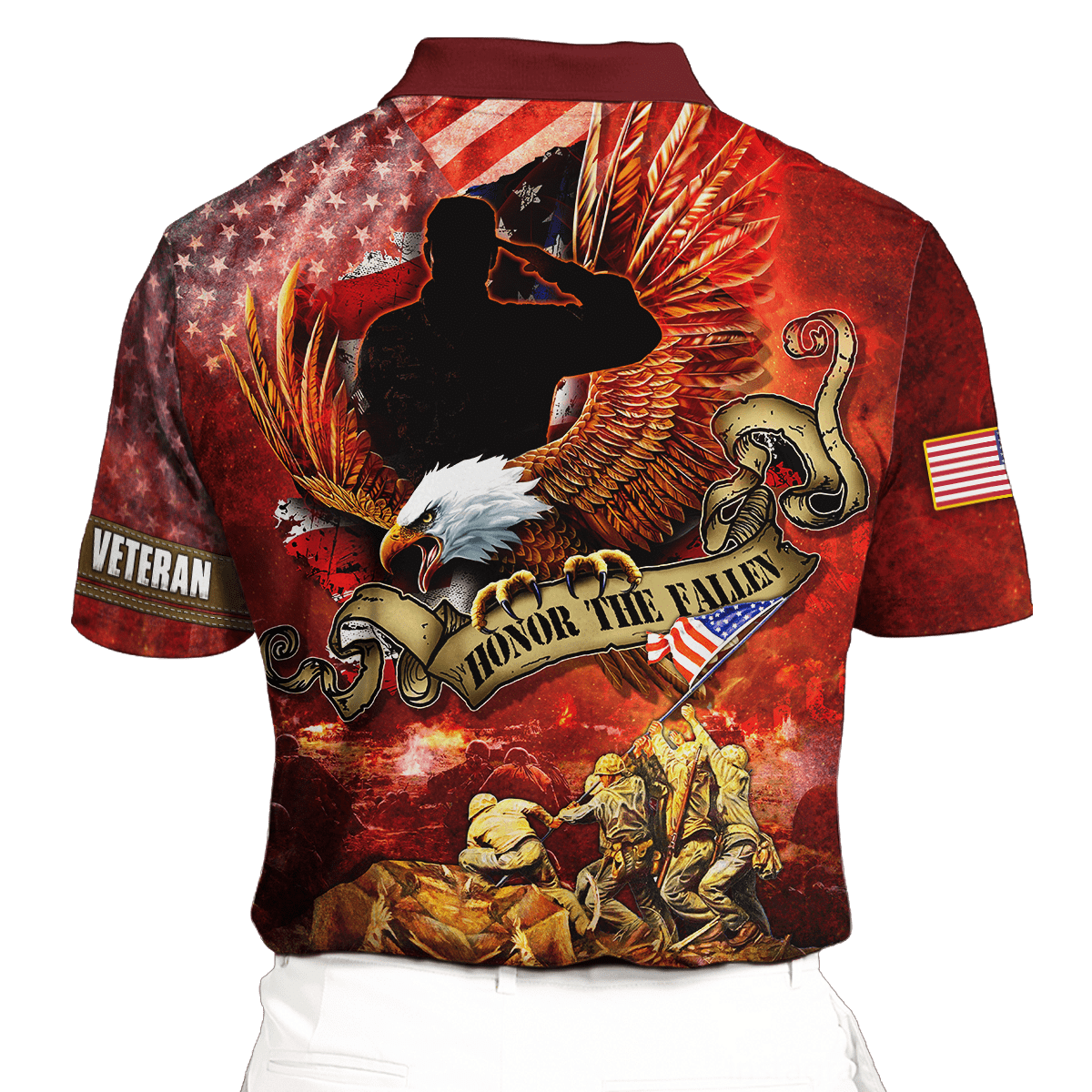 US Veteran - Honor The Fallen 3D All Over Printed Unisex Shirts MON24082201-VET , Gifts for veterans