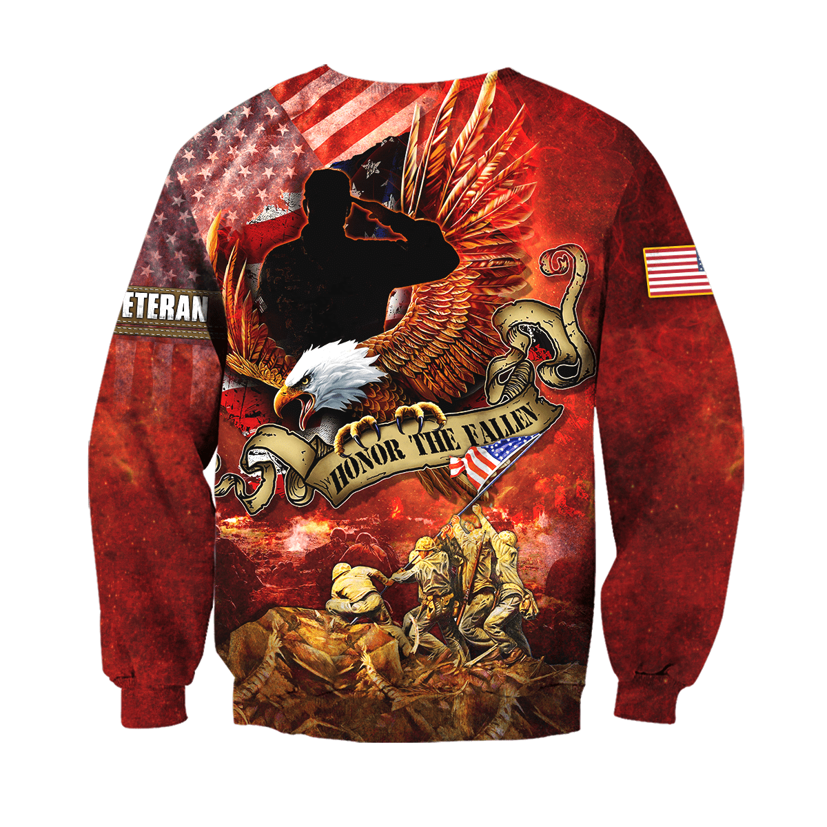 US Veteran - Honor The Fallen 3D All Over Printed Unisex Shirts MON24082201-VET , Gifts for veterans