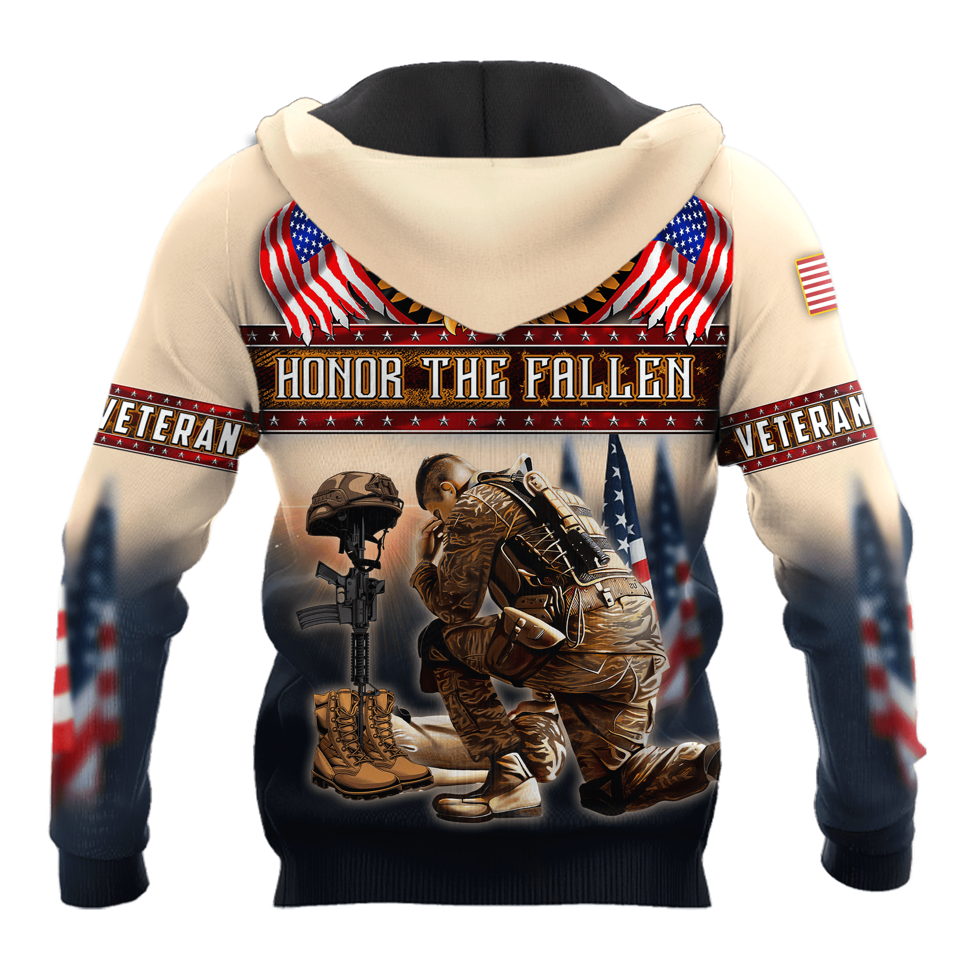 US Veteran - Honor The Fallen 3D All Over Printed Unisex Shirts MH25082201 - VET , Gifts for veterans