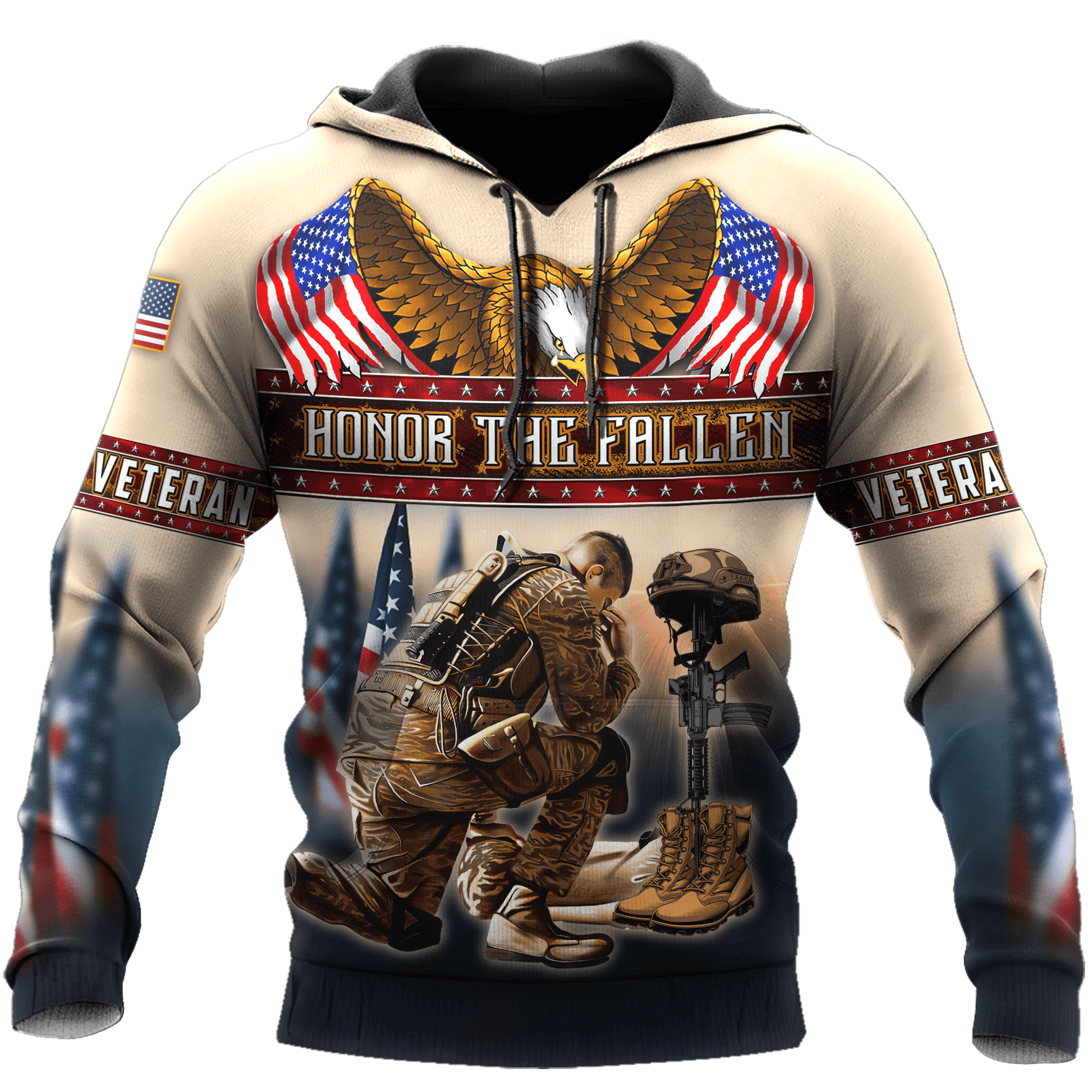 US Veteran - Honor The Fallen 3D All Over Printed Unisex Shirts MH25082201 - VET , Gifts for veterans