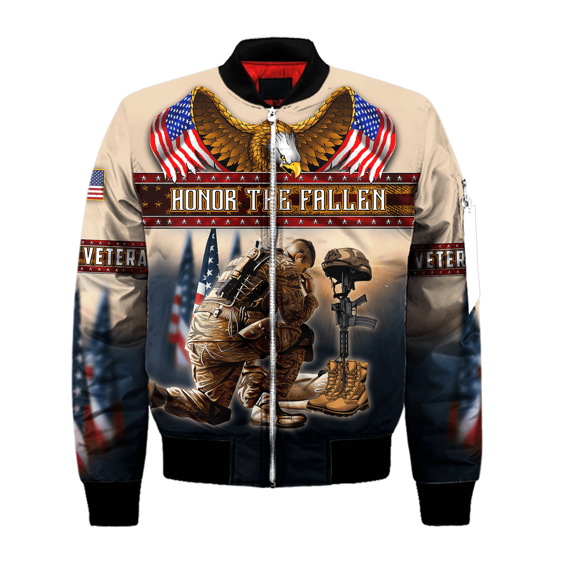 US Veteran - Honor The Fallen 3D All Over Printed Unisex Shirts MH25082201 - VET , Gifts for veterans
