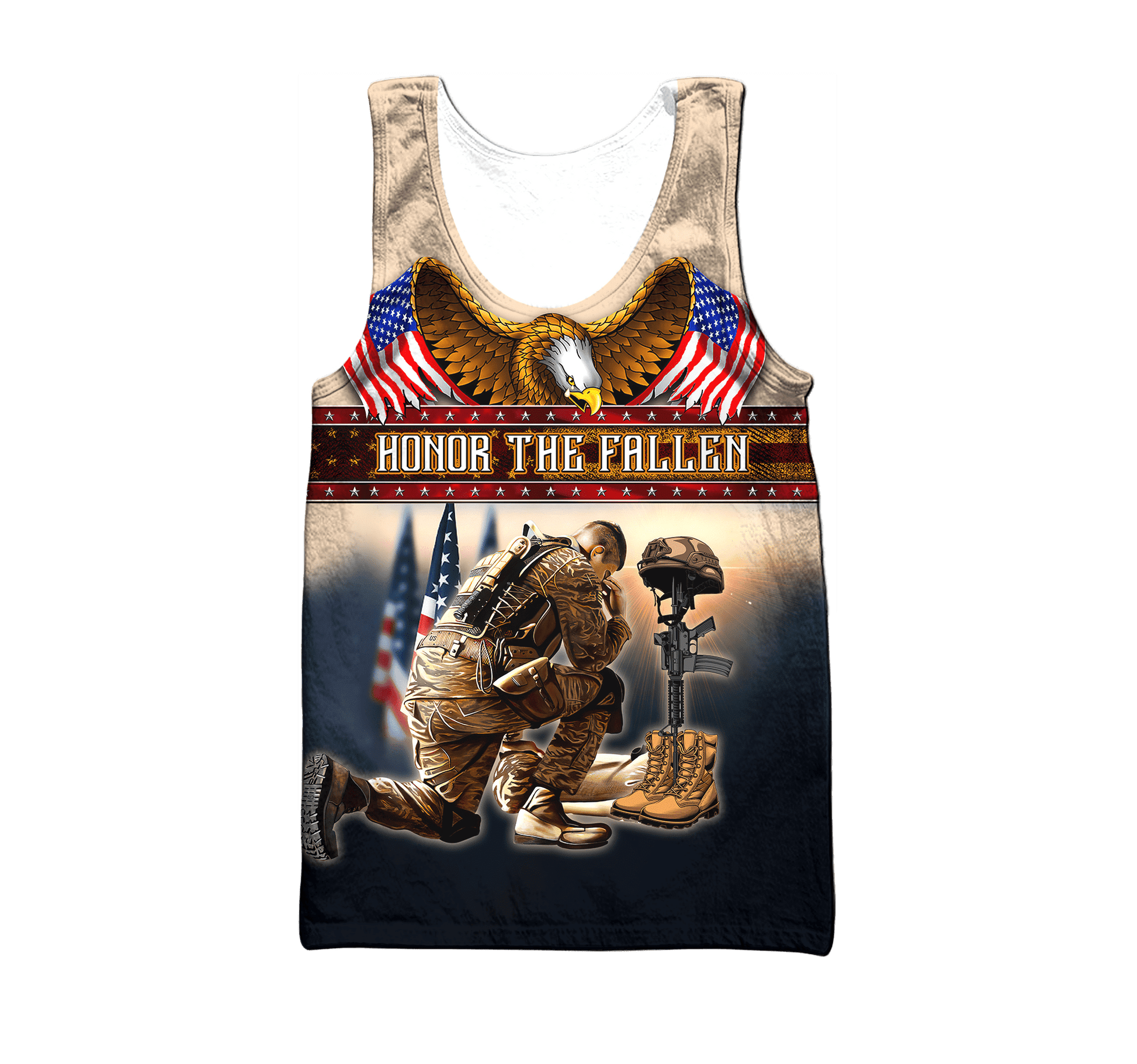 US Veteran - Honor The Fallen 3D All Over Printed Unisex Shirts MH25082201 - VET , Gifts for veterans