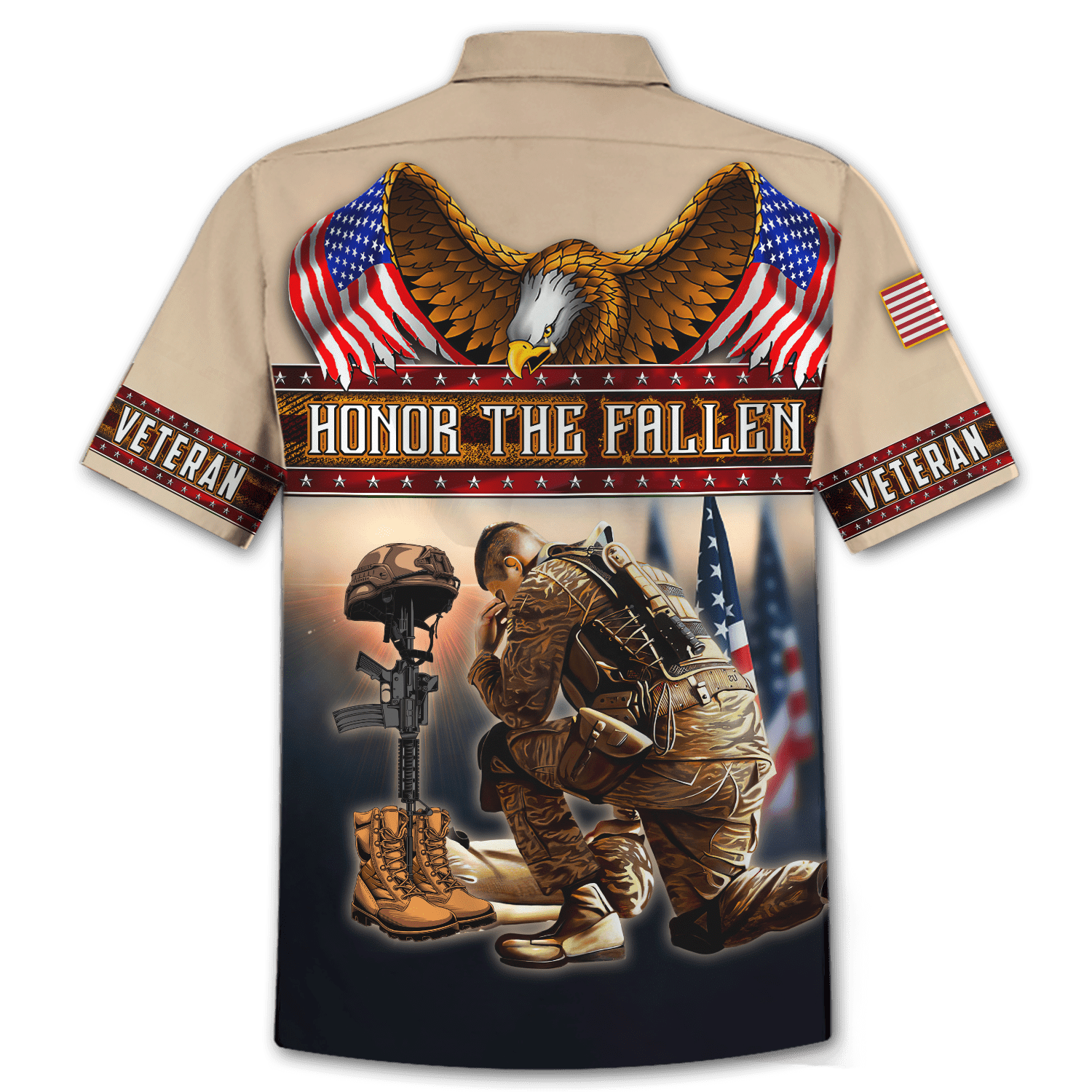 US Veteran - Honor The Fallen 3D All Over Printed Unisex Shirts MH25082201 - VET , Gifts for veterans