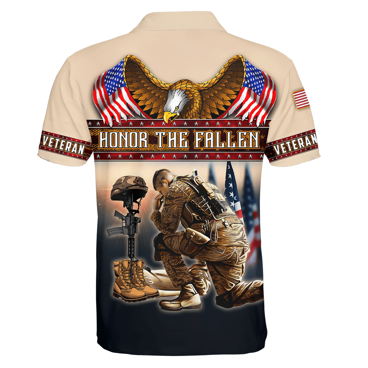 US Veteran - Honor The Fallen 3D All Over Printed Unisex Shirts MH25082201 - VET , Gifts for veterans