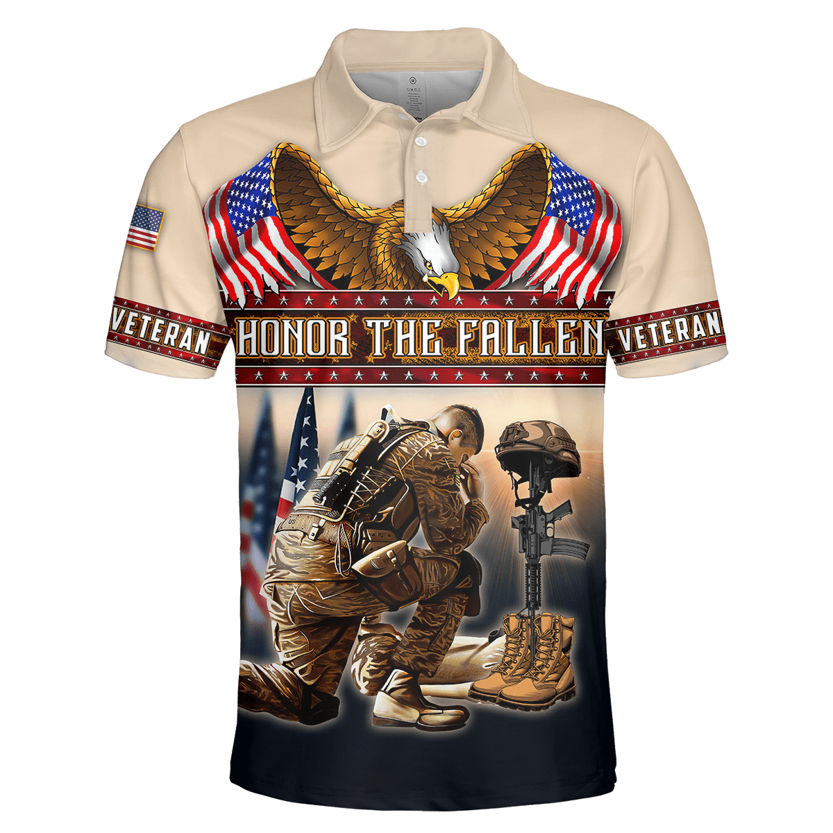 US Veteran - Honor The Fallen 3D All Over Printed Unisex Shirts MH25082201 - VET , Gifts for veterans