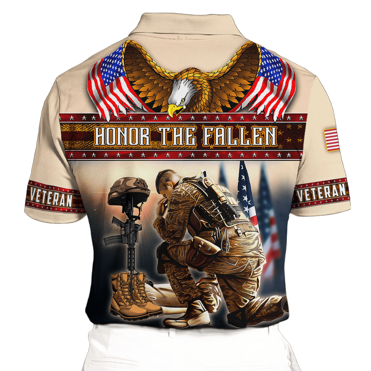 US Veteran - Honor The Fallen 3D All Over Printed Unisex Shirts MH25082201 - VET , Gifts for veterans