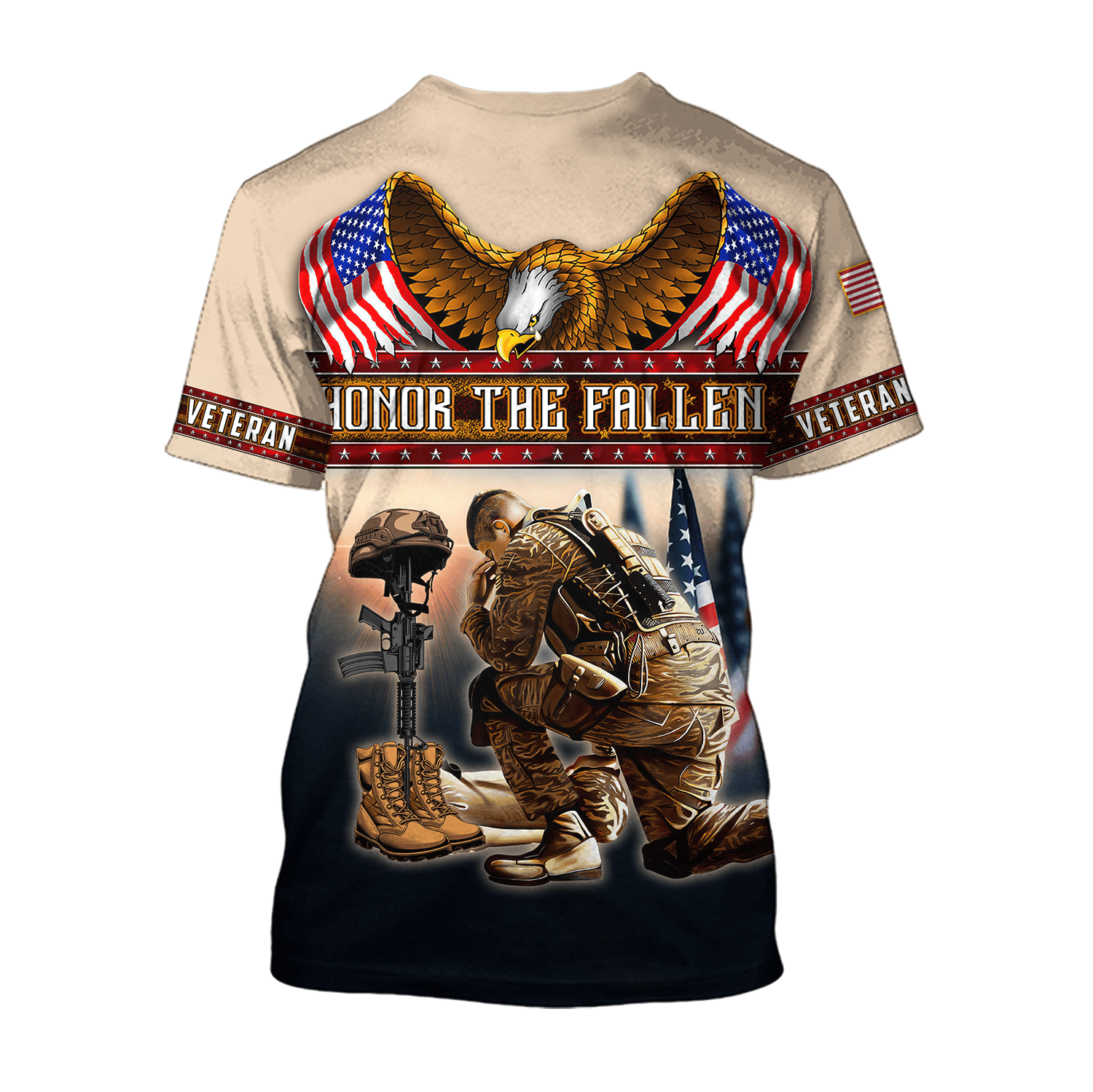 US Veteran - Honor The Fallen 3D All Over Printed Unisex Shirts MH25082201 - VET , Gifts for veterans