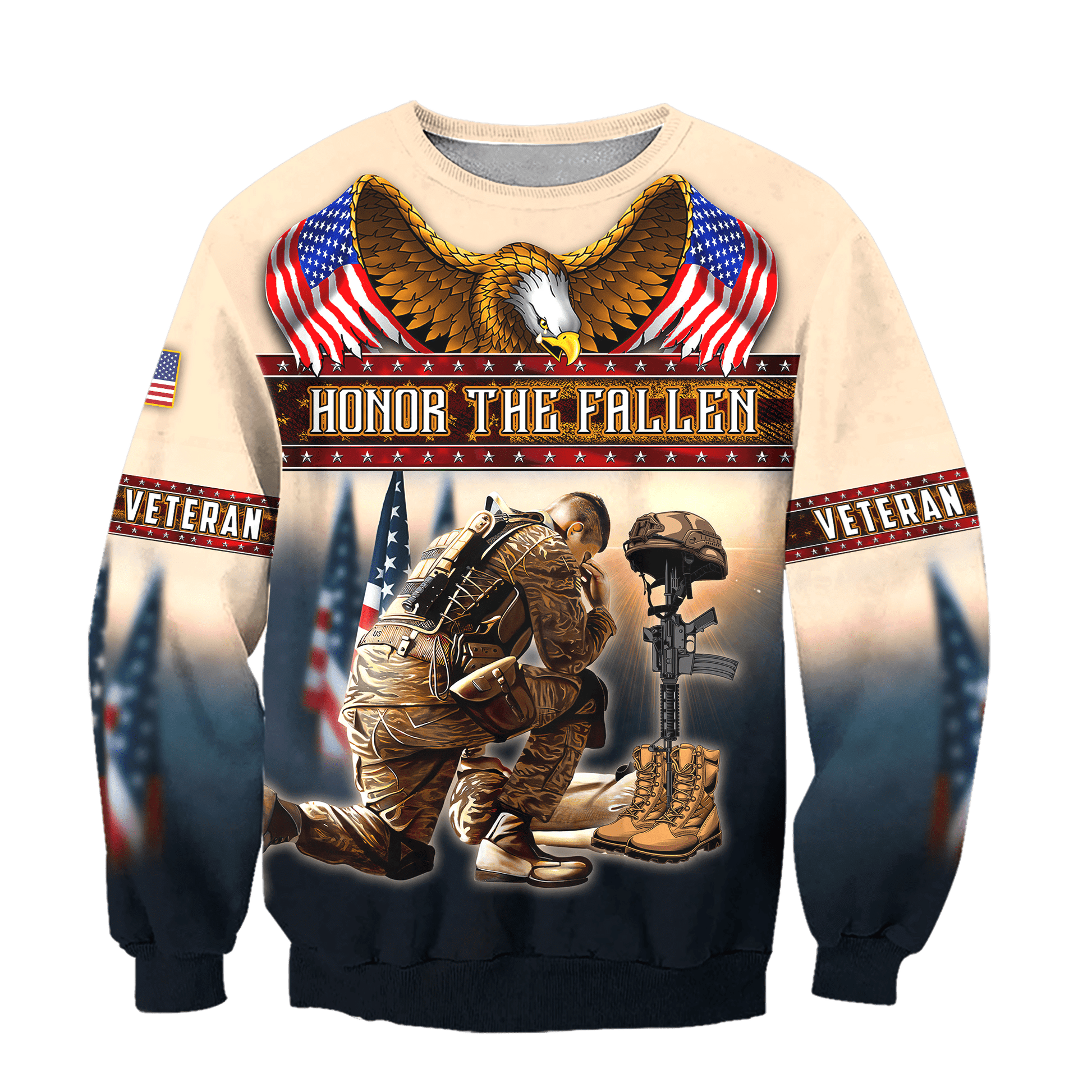 US Veteran - Honor The Fallen 3D All Over Printed Unisex Shirts MH25082201 - VET , Gifts for veterans