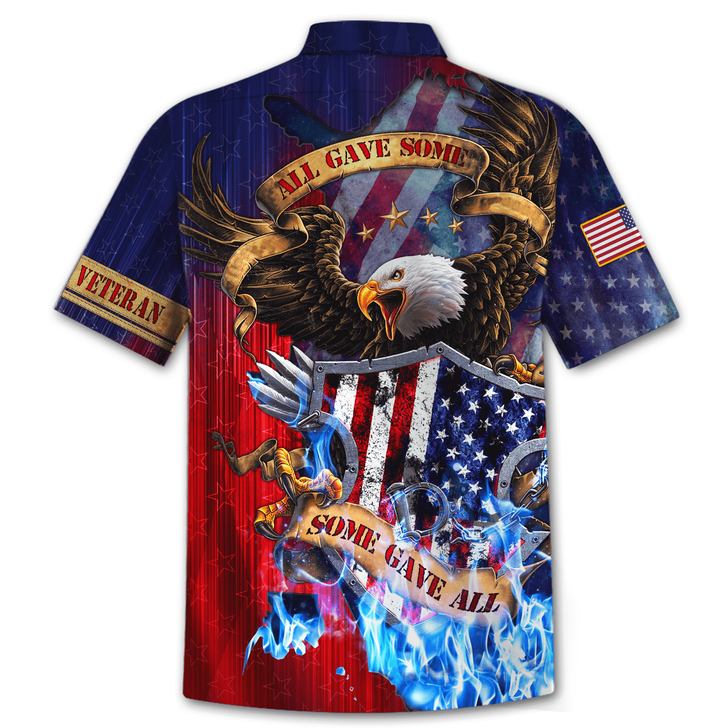 US Veteran - All Gave Some Some Gave All 3D All Over Printed Unisex Shirts MON26082201-VET , Gifts for veterans