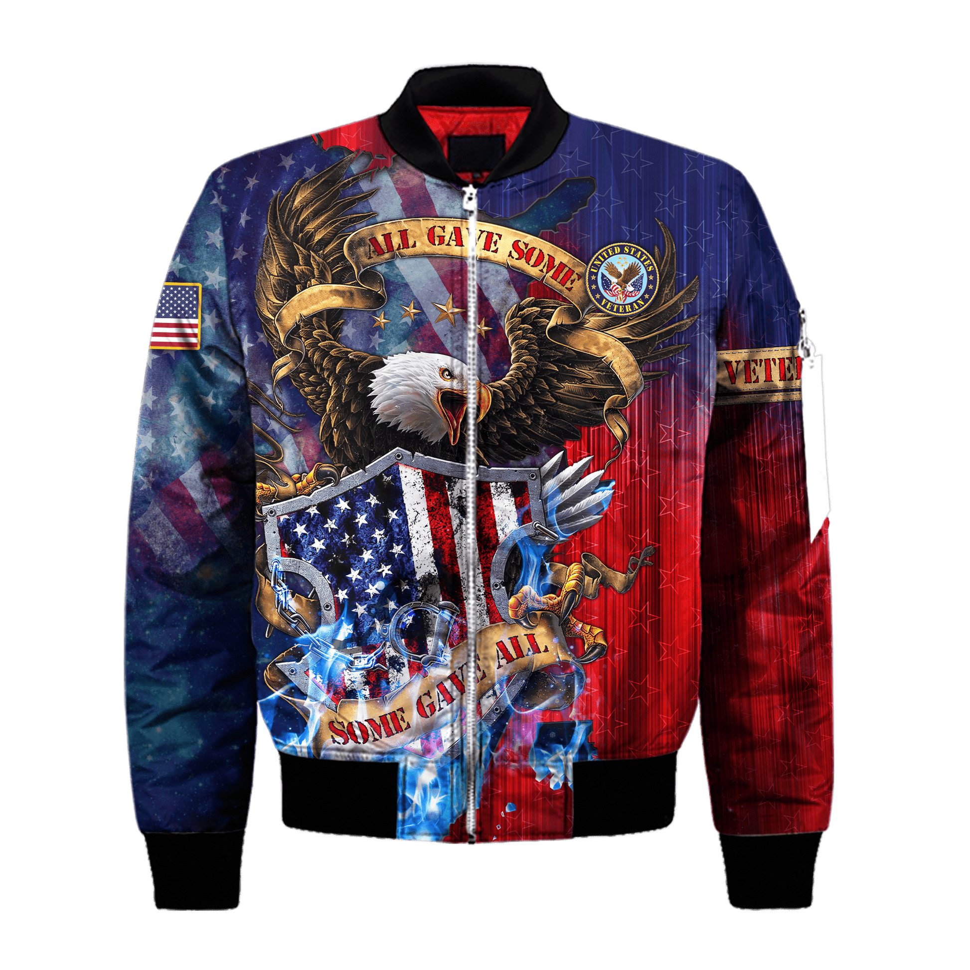 US Veteran - All Gave Some Some Gave All 3D All Over Printed Unisex Shirts MON26082201-VET , Gifts for veterans