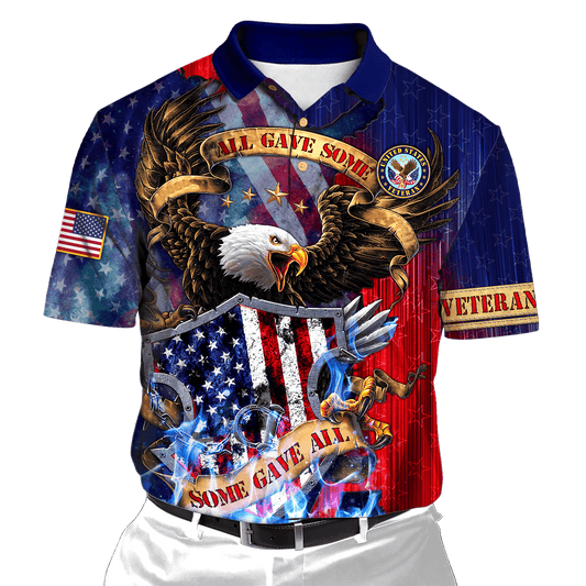 US Veteran - All Gave Some Some Gave All 3D All Over Printed Unisex Shirts MON26082201-VET , Gifts for veterans