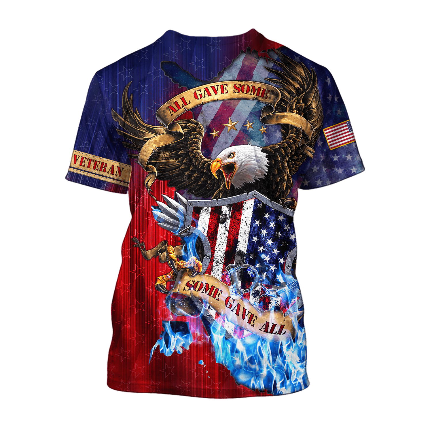 US Veteran - All Gave Some Some Gave All 3D All Over Printed Unisex Shirts MON26082201-VET , Gifts for veterans