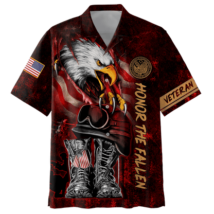 US Veteran - Honor The Fallen 3D All Over Printed Unisex Shirts MON27082201-VET , Gifts for veterans