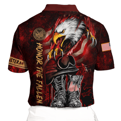 US Veteran - Honor The Fallen 3D All Over Printed Unisex Shirts MON27082201-VET , Gifts for veterans
