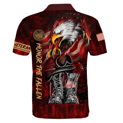 US Veteran - Honor The Fallen 3D All Over Printed Unisex Shirts MON27082201-VET , Gifts for veterans