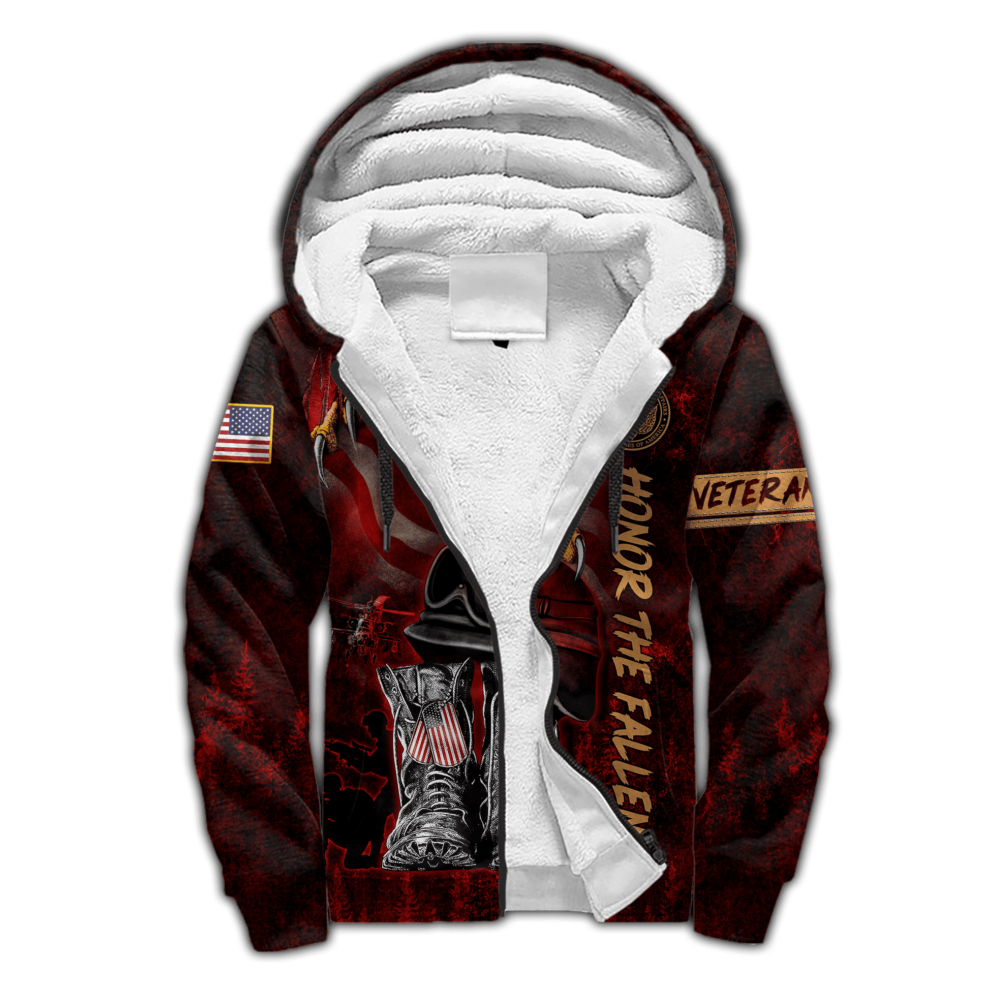 US Veteran - Honor The Fallen 3D All Over Printed Unisex Shirts MON27082201-VET , Gifts for veterans
