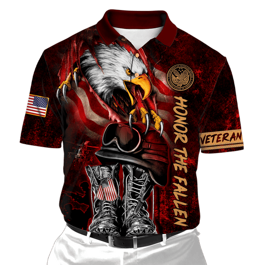 US Veteran - Honor The Fallen 3D All Over Printed Unisex Shirts MON27082201-VET , Gifts for veterans