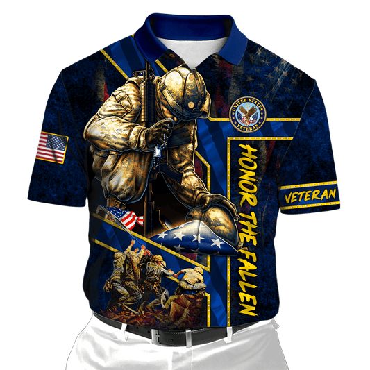 US Veteran - Honor The Fallen 3D All Over Printed Unisex Shirts MON29082201-VET , Gifts for veterans