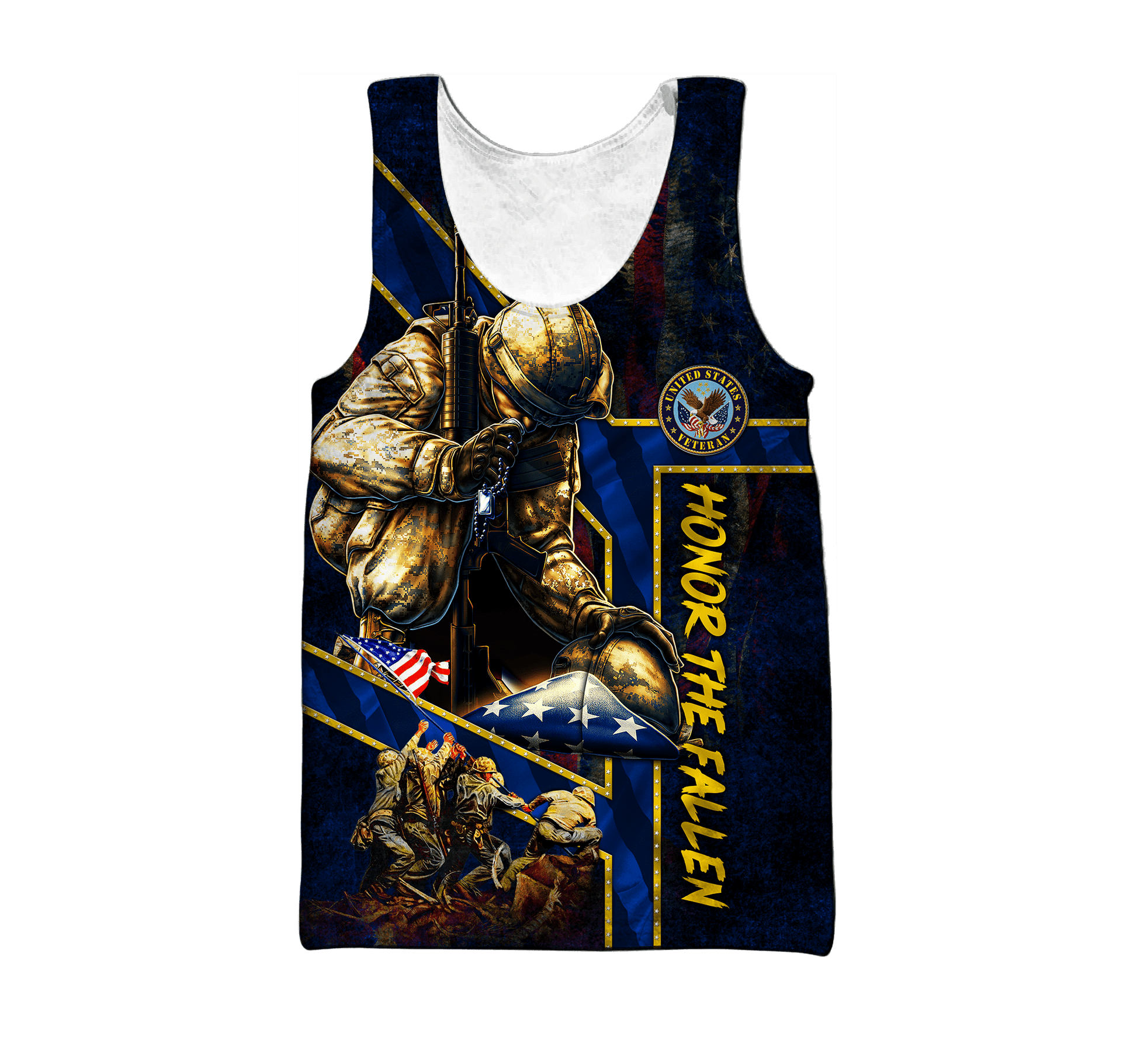 US Veteran - Honor The Fallen 3D All Over Printed Unisex Shirts MON29082201-VET , Gifts for veterans